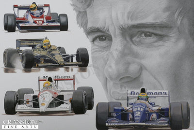 Sporting Legends - Ayrton Senna by Stuart McIntyre.