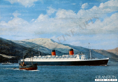 RMS Queen Elizabeth - Fit for a Queen by Gordon Bauwens.