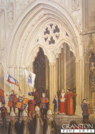 Investiture in York by Graham Turner