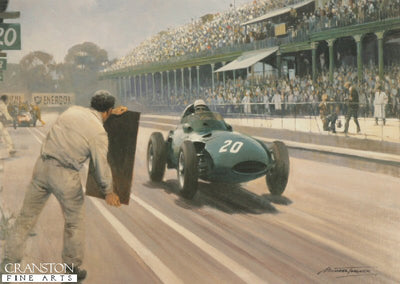 1957 British Grand Prix by Michael Turner.