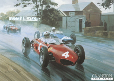 1961 British Grand Prix by Graham Turner.