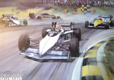 1983 European GP by Michael Turner
