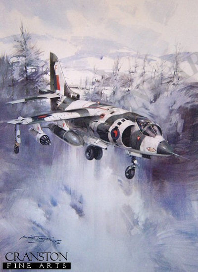 Snow Harrier by Michael Turner.