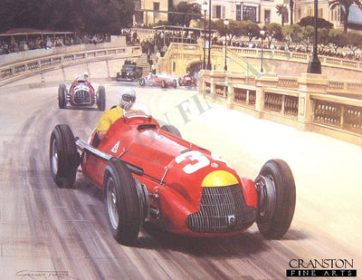 Alfetta triumph by Graham Turner.