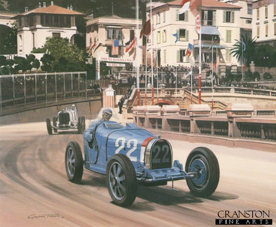 1931 Monaco Grand Prix by Graham Turner.