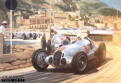 1937 Monaco Grand Prix by Graham Turner.