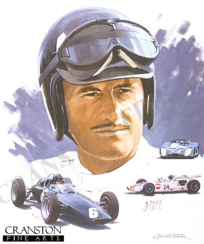 Graham Hill by Graham Turner.