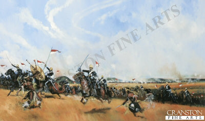 Ulundi 4th July 1879 - Charge of the 17th Lancers by Jason Askew.