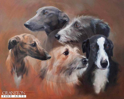 Kindred Spirits (Deerhounds and Lurchers) by Jacqueline Stanhope.