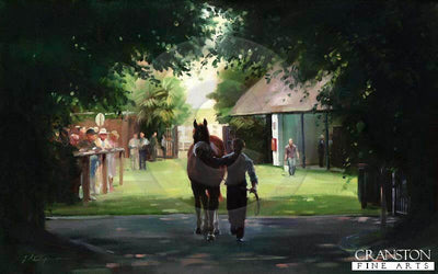 Through the Trees, July Course, Newmarket by Jacqueline Stanhope.