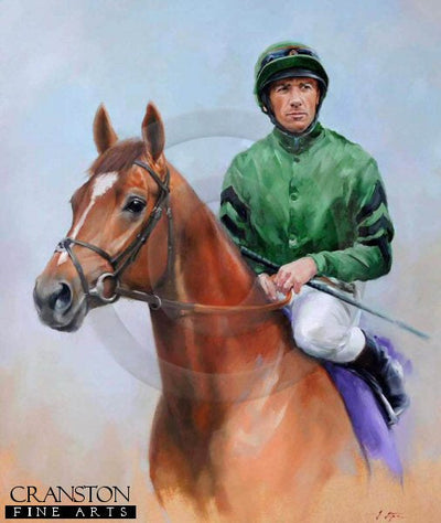 Raven's Pass and Frankie Dettori by Jacqueline Stanhope.