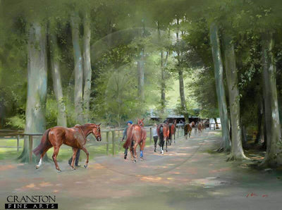 July Course, Newmarket by Jacqueline Stanhope.