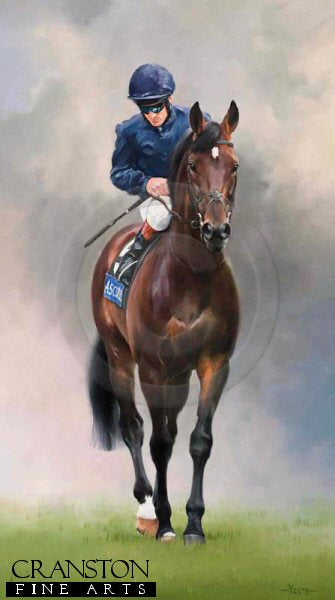Yeats and Johnny Murtagh by Jacqueline Stanhope.