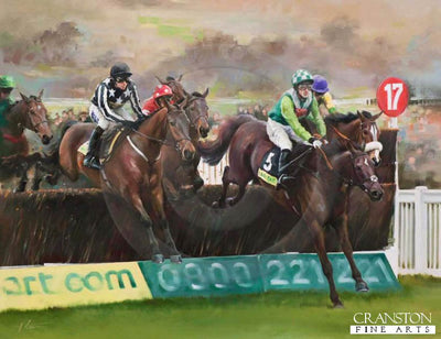 Imperial Commander, Denman and Kauto Star by Jacqueline Stanhope.