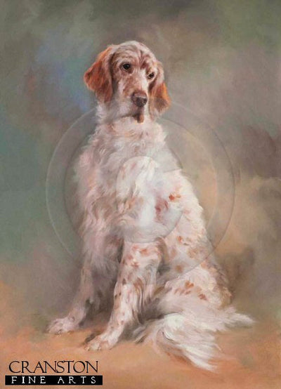 English Setter by Jacqueline Stanhope.
