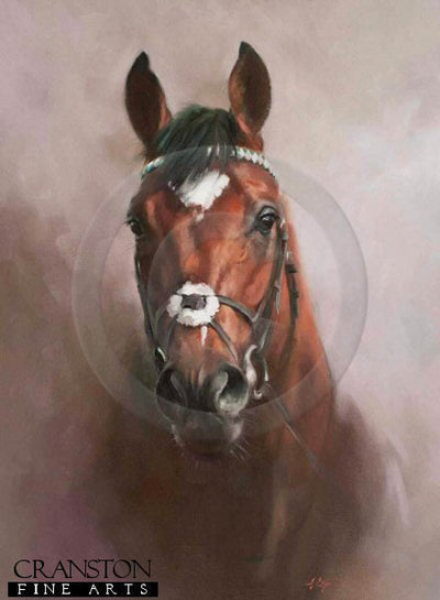 Frankel - Head Study by Jacqueline Stanhope.