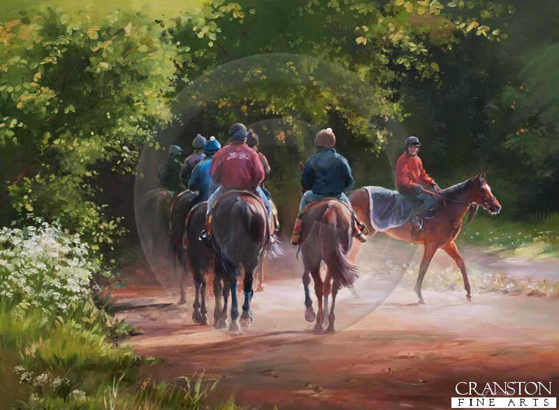 The Journey Home, Newmarket by Jacqueline Stanhope.