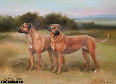 Rhodesian Ridgebacks by Jacqueline Stanhope.