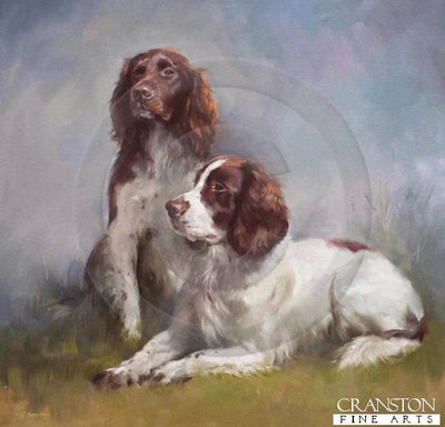 English Springer Spaniels by Jacqueline Stanhope.
