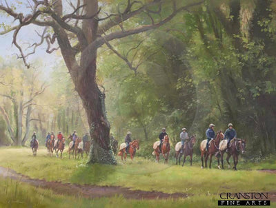 Spring on Warren Hill, Newmarket by Jacqueline Stanhope.
