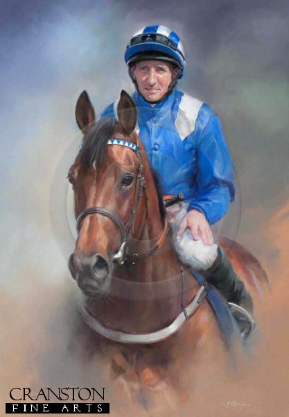 Taghrooda and Paul Hanagan by Jacqueline Stanhope.