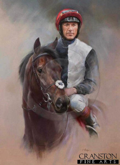 Golden Horn and Frankie Dettori by Jacqueline Stanhope.