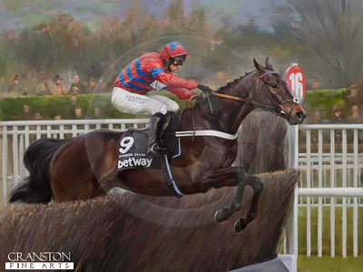 Sprinter Sacre and Nico de Boinville by Jacqueline Stanhope.