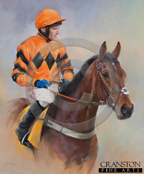 Thistlecrack and Tom Scudamore by Jacqueline Stanhope.