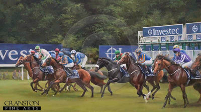 Epsom Derby Start 2016 by Jacqueline Stanhope.
