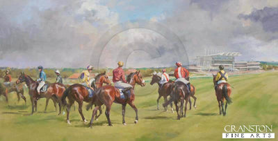 The Rowley Mile, Newmarket by Jacqueline Stanhope.