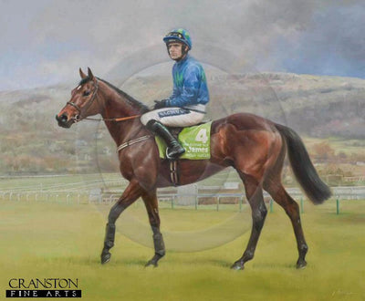 Hurricane Fly and Ruby Walsh by Jacqueline Stanhope.