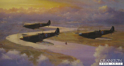 Spitfires - September 1940 by Barry Price.