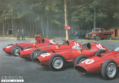 Thoroughbreds in the Paddock by Ray Goldsbrough.