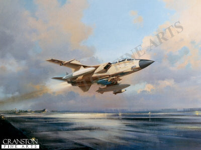 RAF Tornado- Operation Desert Storm 1991 by Frank Wootton.