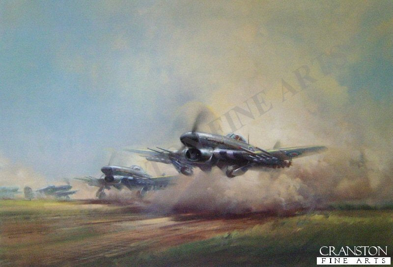 Hawker Typhoon Squadron by Frank Wootton.