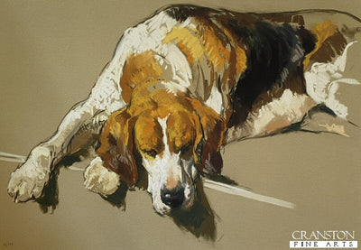 Hound in a Kennel by Andre Pater