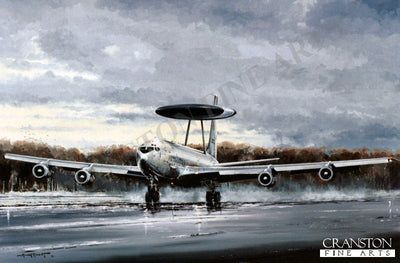 Boeing E-3A Sentry by Michael Rondot.
