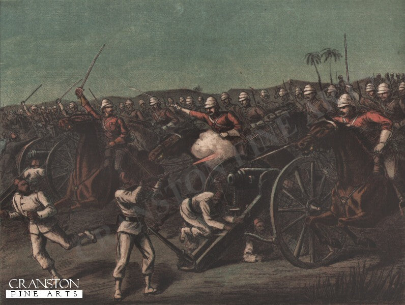 The Charge of the Household Calvary at Kassassin by Richard Simkin