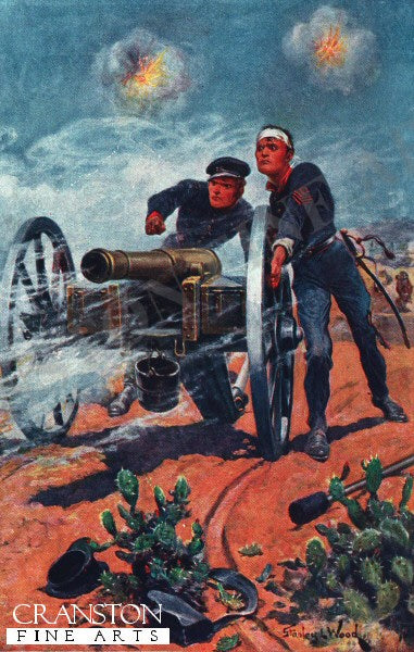 Jackson At Chapultepec, 1848 by Stanley Wood. (B)