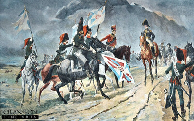 The Capture of Five Portugese Standards by Lucien Sergent. (B)