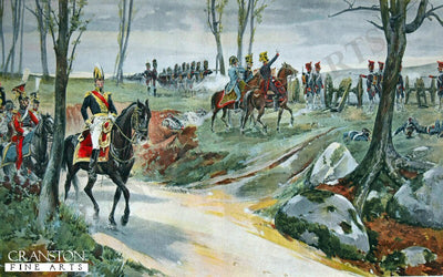 General Drouot and the Guard Artillery at Hanau by Lucien Sergent. (B)