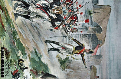 Marshal Ney at the Greneaux Farm-house by Marius Roy.