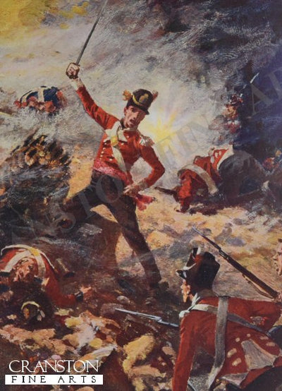 Colin Campbell at the Siege of San Sebastian in 1813 by William Barnes Wollen