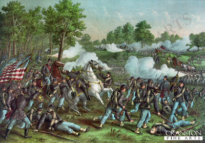 The Battle of Wilson's Creek - August 10th 1861 by Louis Kurz