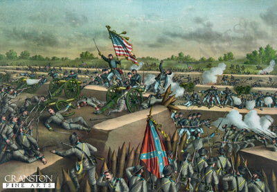 The Fall of Petersburg - April 2nd 1865 by Louis Kurz