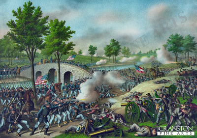 The Battle of Antietam - September 17th 1862 by Louis Kurz