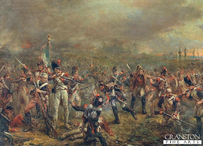 La Garde Recule! by Robert Alexander Hillingford