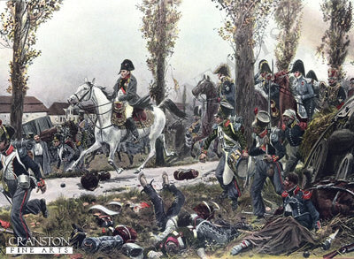 Napoleons Escape From Leipzig on October 19th, 1813 by Richard Knotel_x000d__x000d_