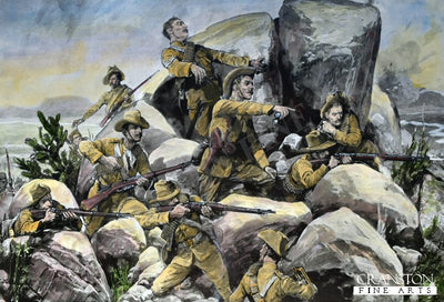 A Notable Engagement of the CIV Storming the Kopjes at Britstown by Richard Caton Woodville