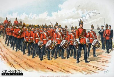 Royal Marine Light Infantry by Richard Simkin